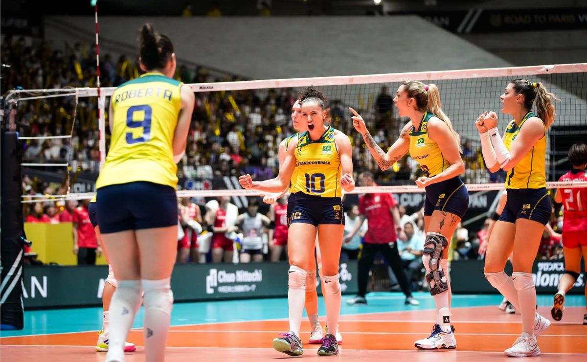 バレーボール：ブラジルが日本を5セットで破り、2024年パリ大会への出場を確実にする