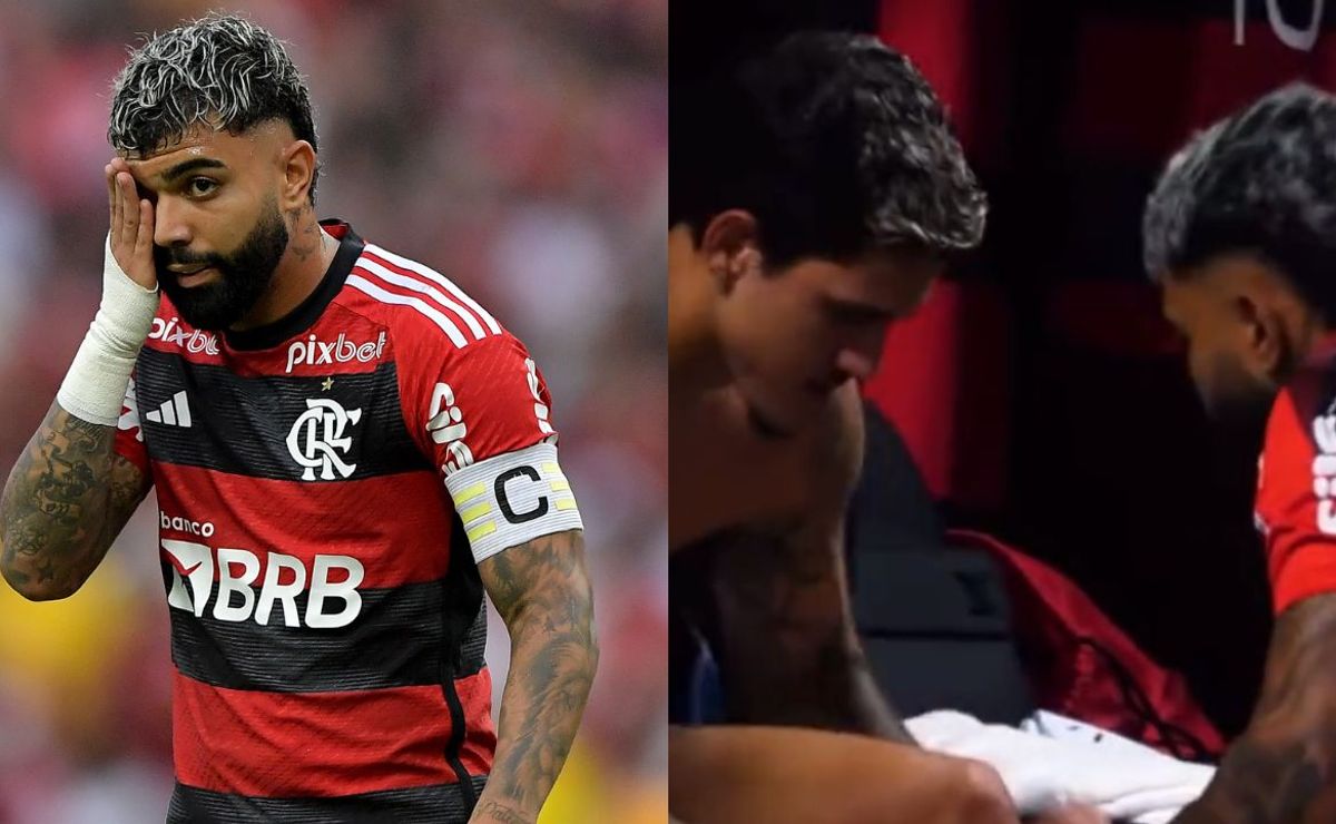 A transmissão não mostrou isso, acabou de vazar: Gabigol e Pedro protagonizam cena inesperada nos bastidores do Flamengo