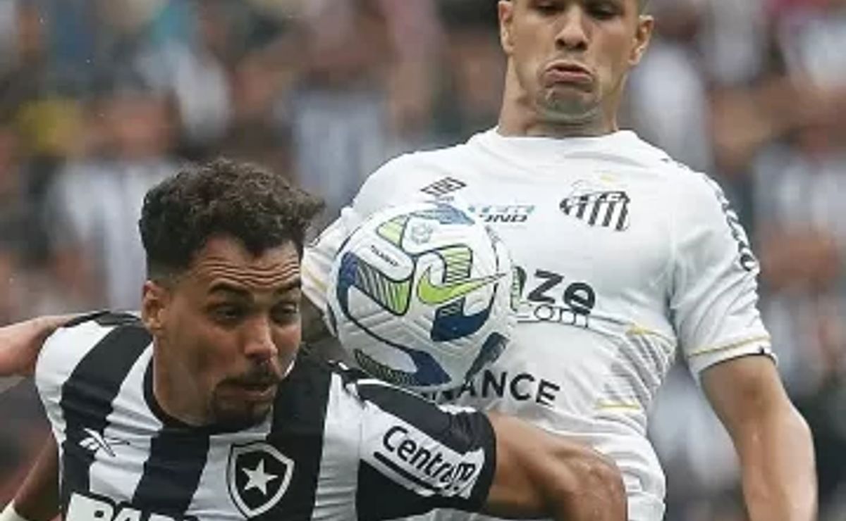 Santos arranca empate e Botafogo cai para terceiro no Brasileirão