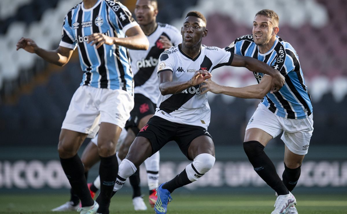 Grêmio x Vasco: onde assistir ao vivo ao jogo do Brasileirão