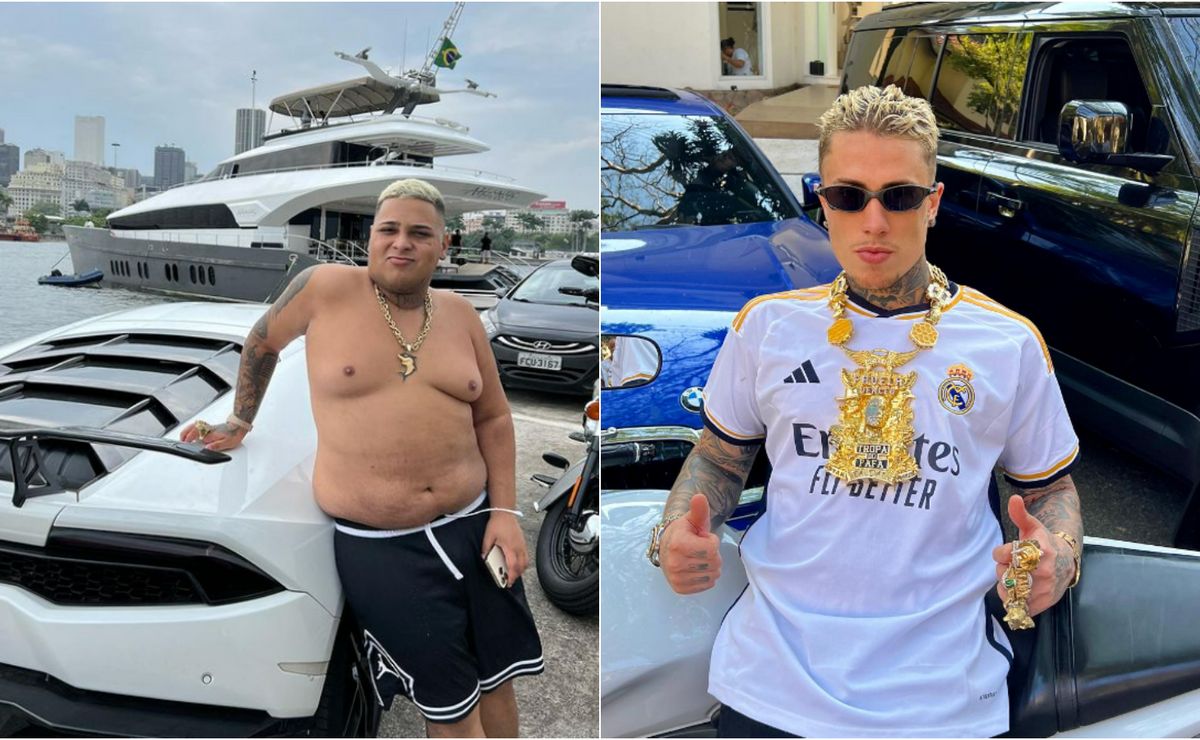 MC Ryan e MC Daniel relatam sumiço de joias no cruzeiro do Neymar