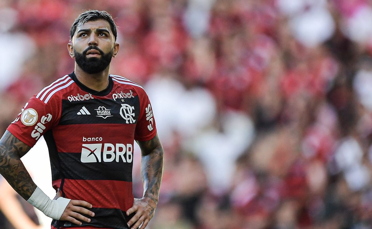 Landim fala sobre a situação de Gabigol no Flamengo: "impossível tomar qualquer definição"