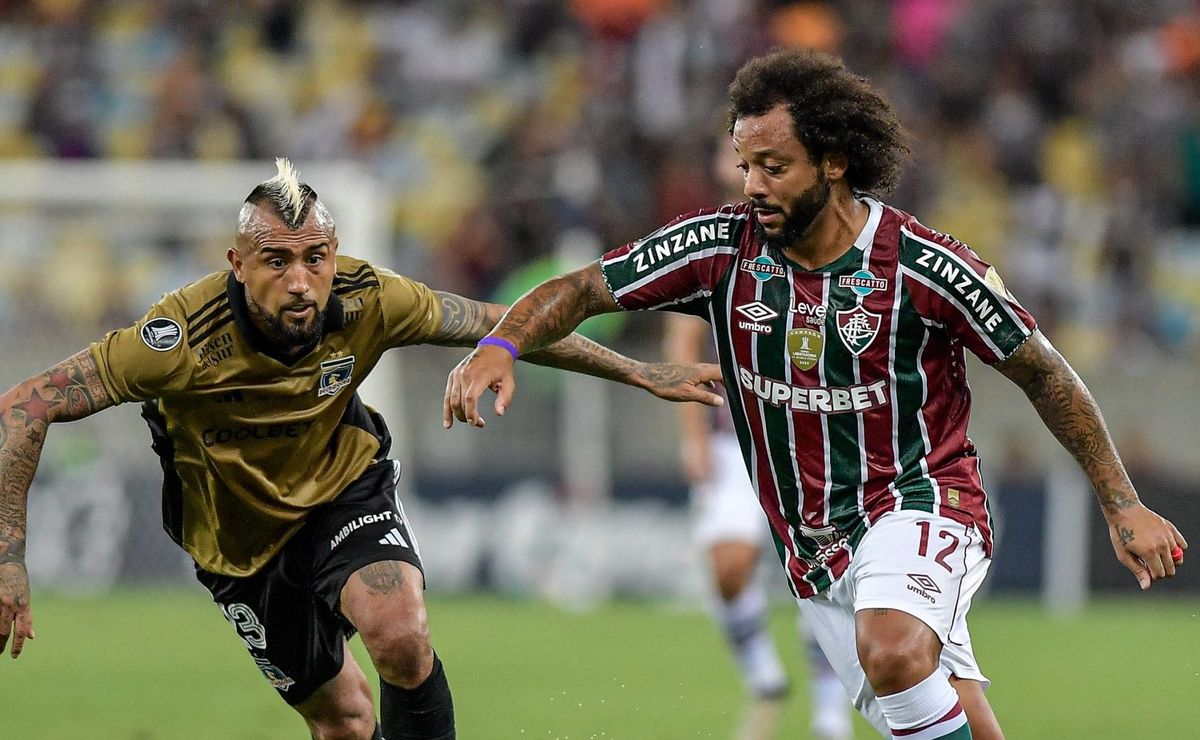 Ex-Flamengo, Vidal protagoniza desentendimento com Marcelo pela Libertadores que viralizou na web; veja