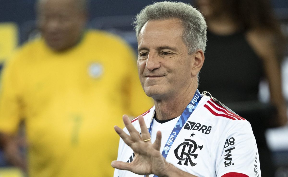 Rodolfo Landim não descarta mais reforços chegando em 2024 ao Flamengo