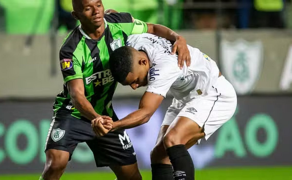 Santos Perde Para O América Mg Por 2x1 Nesta Sexta Feira 24 Pelo