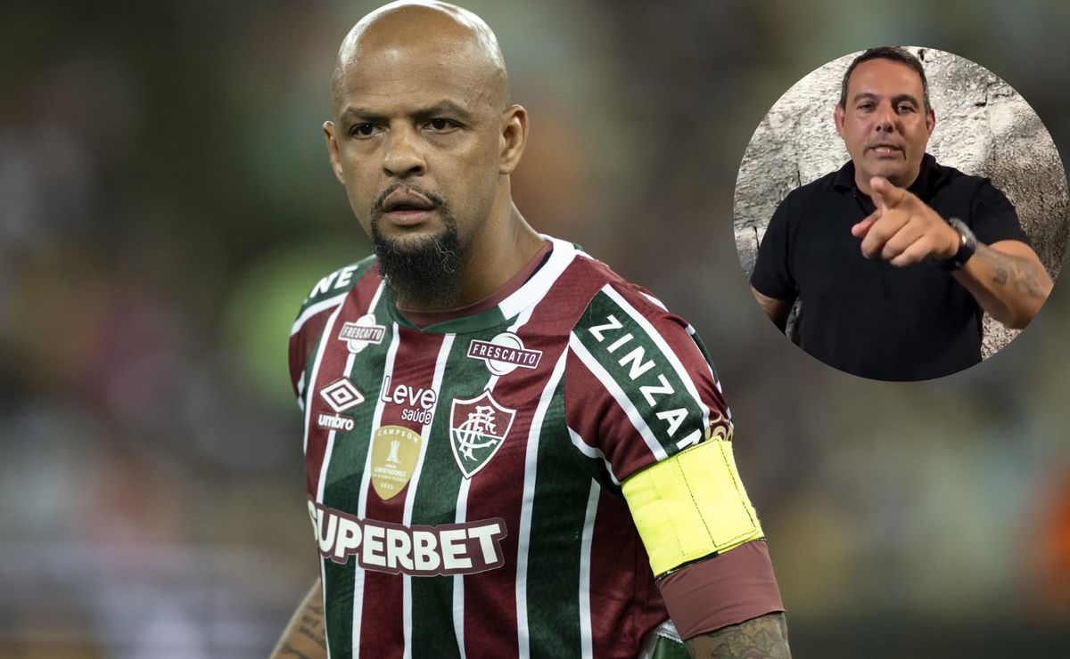 Diretor do Flamengo critica Felipe Melo por agressão a assessor do Atlético-GO