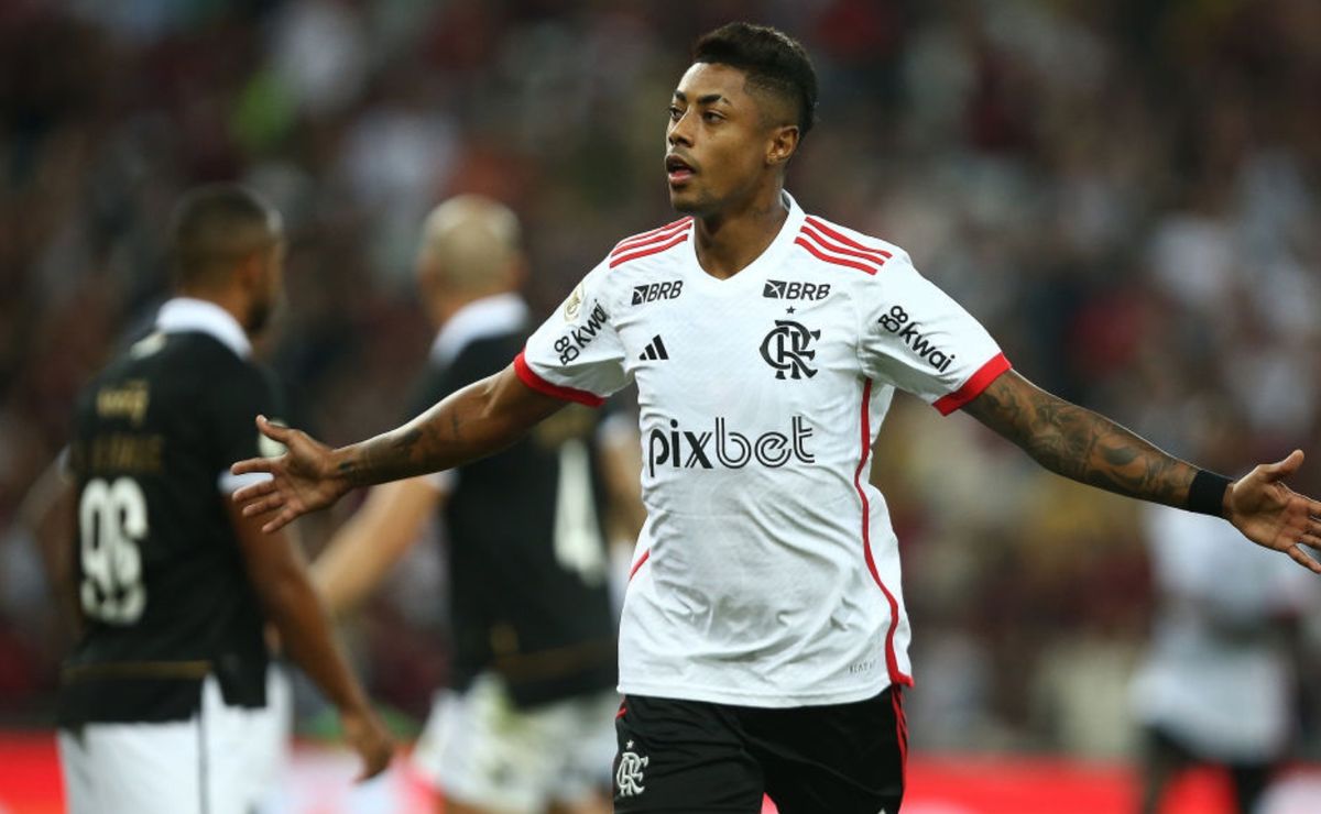 Opções do Flamengo para substituir Bruno Henrique na Libertadores: escolhas de Tite.