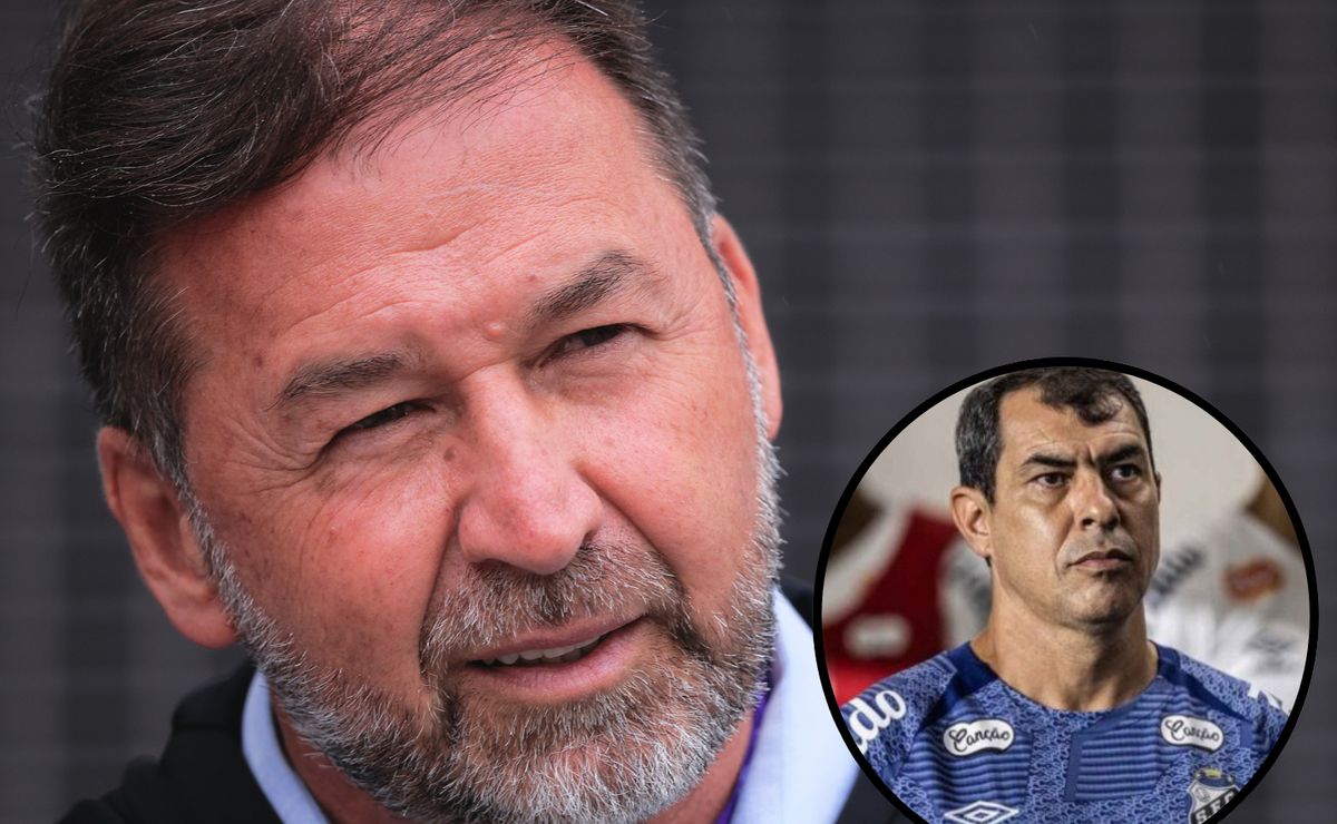 Presidente do Santos Veta Transferência de Carille para o Corinthians
