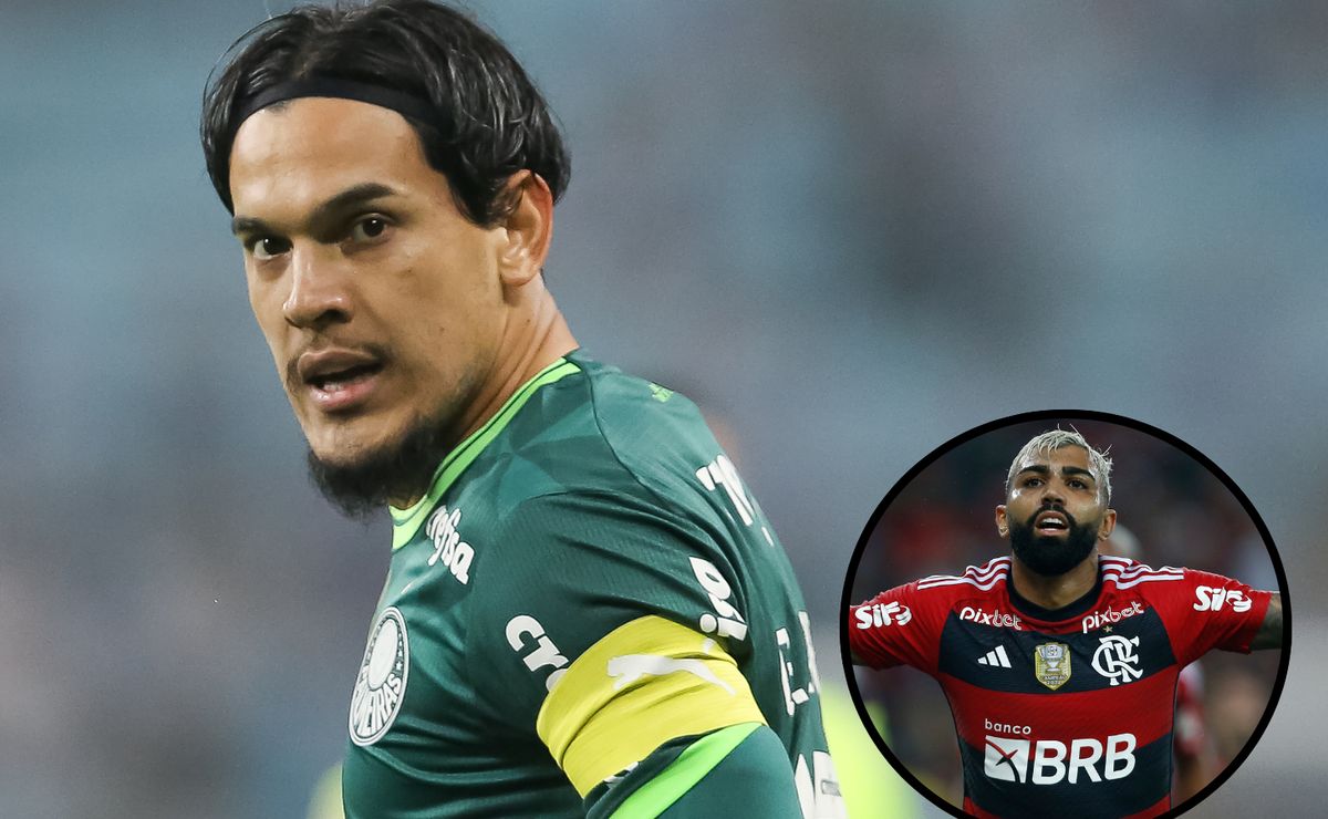 Flamengo solicita Gustavo Gómez em possível negociação por Gabigol no Palmeiras.