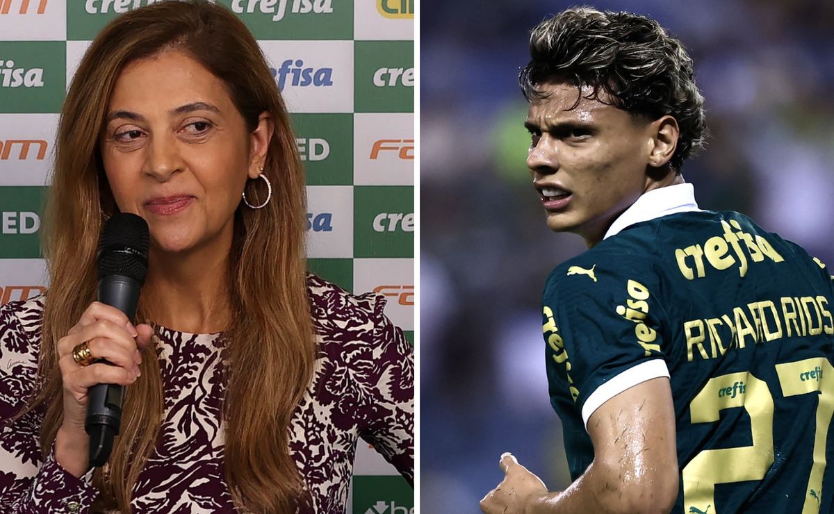 Valor de Richard Ríos no Palmeiras é definido após ação de Leila Pereira.