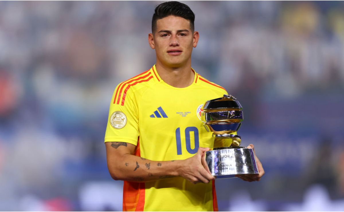 Copa América de James Rodríguez supera desempenho no São Paulo em gols.