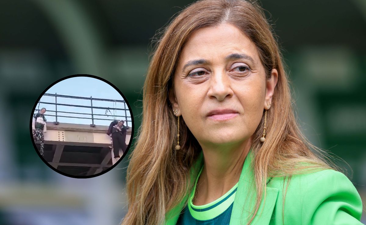 Limite Excedido: Bonecos de Leila Pereira e Abel São Pendurados Antes de Jogo