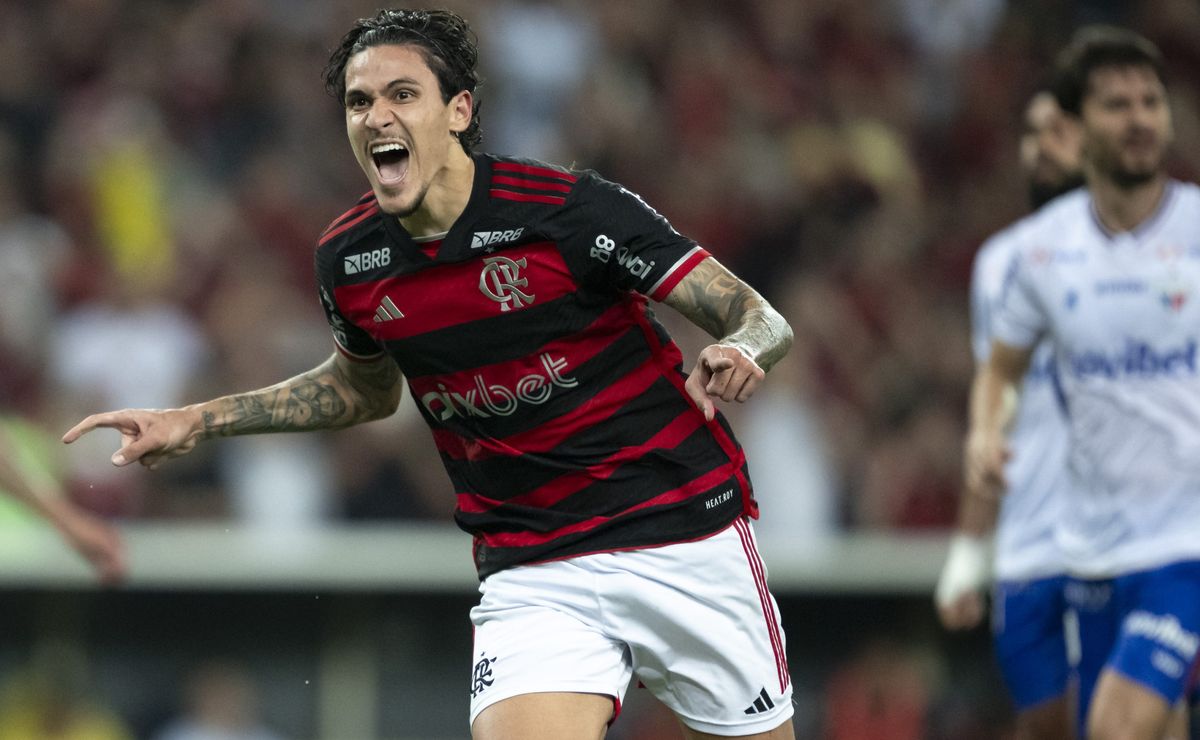 Pedro manda recado à torcida do Flamengo após vitória no Brasileirão