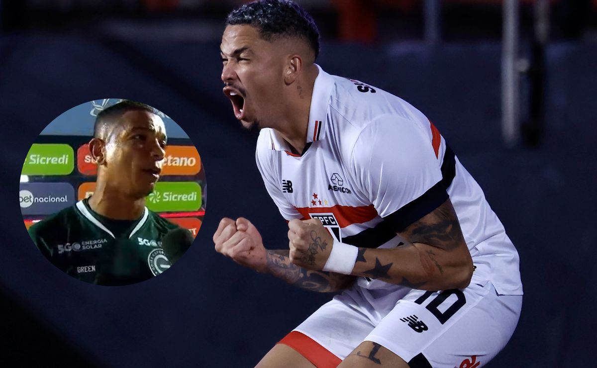 David Braz critica arbitragem e questiona Luciano pela atitude em campo.