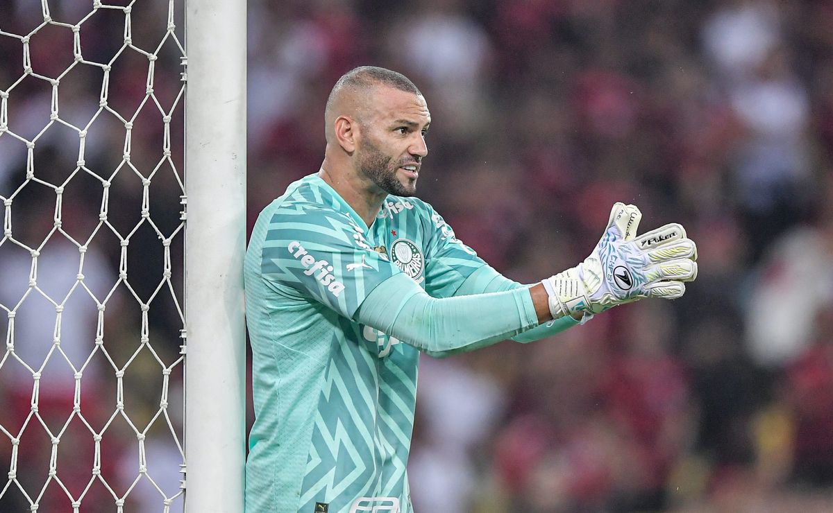 Atitude de Weverton em Flamengo x Palmeiras revolta torcida palmeirense: “Não precisa disso”