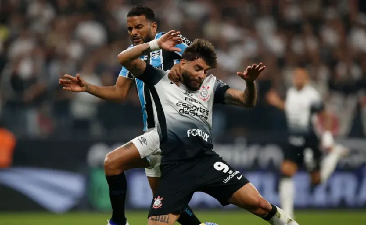 Corinthians tem gol anulado e empata com Grêmio na Copa do Brasil