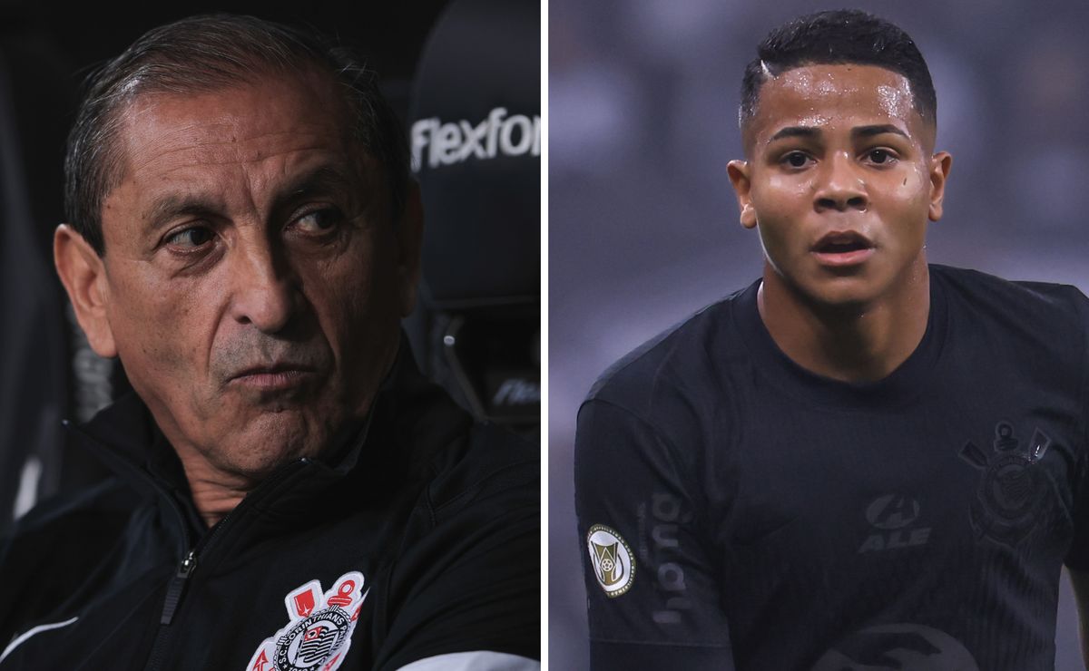 Wesley é cobrado por Ramón Díaz e deverá se destacar no Corinthians.