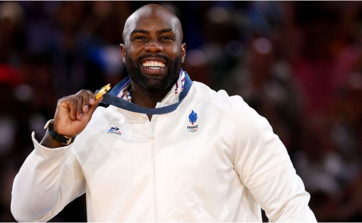 Flamengo ajudou Teddy Riner, judoca francês, a ganhar medalhas de ouro nas Olimpíadas