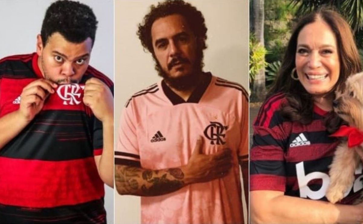 Famosos e celebridades que torcem para o Flamengo