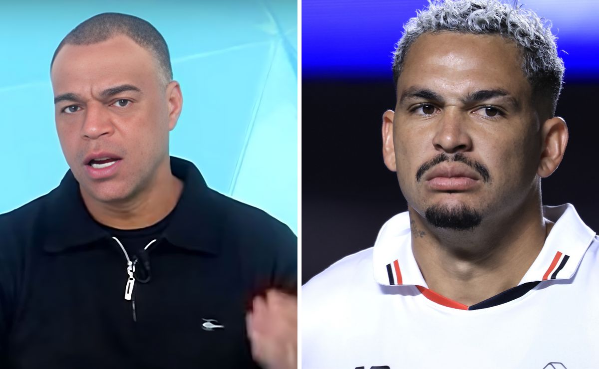 Denílson critica postura de Luciano no São Paulo: 