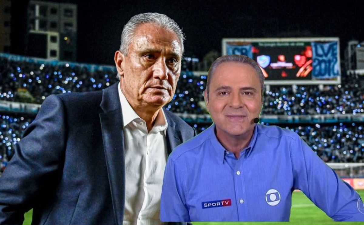 Tite critica informação de Luís Roberto na transmissão da Globo: Outra coisa