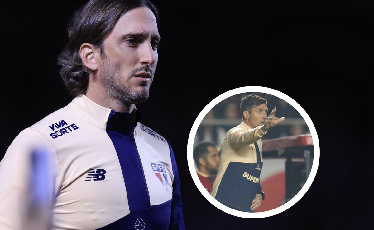 Erro justificado: auxiliar de Zubeldía explica porque não fez substituições no jogo.