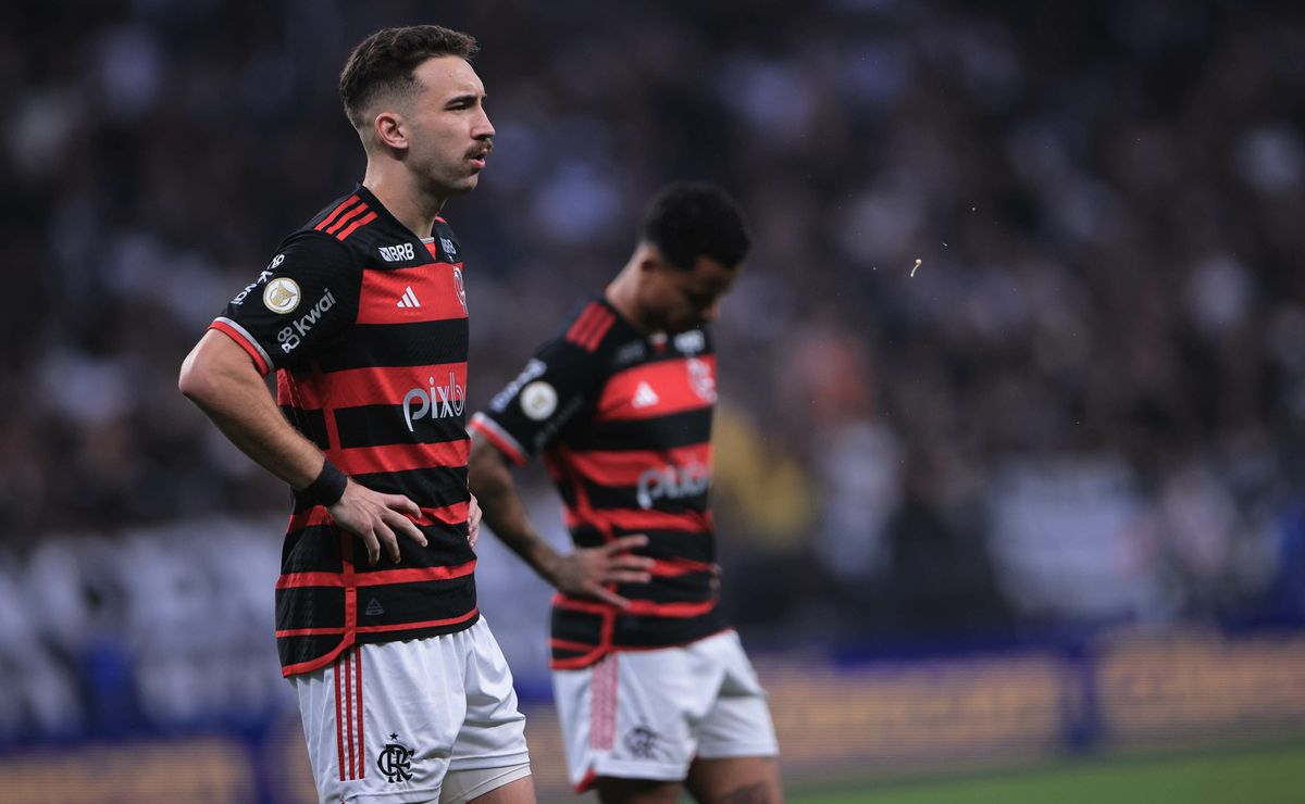 Flamengo encara possibilidade de novos desfalques após perder para o Corinthians