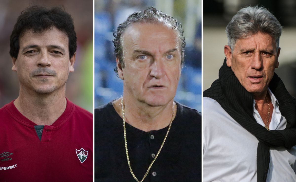 Fernando Diniz, Cuca e Renato Gaúcho são os favoritos para comandar o Cruzeiro em 2025