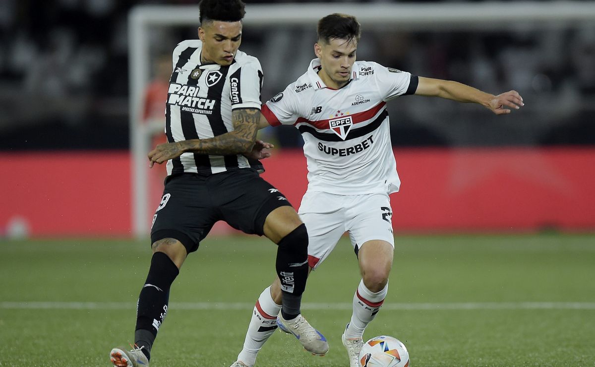 Botafogo x São Paulo AO VIVO – 0 x 0 – Primeiro Tempo – Libertadores