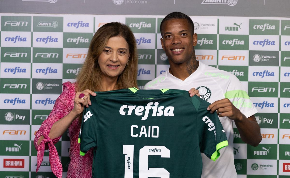 Postura de Leila Pereira sobre caso Caio Paulista gera incômodo no Palmeiras