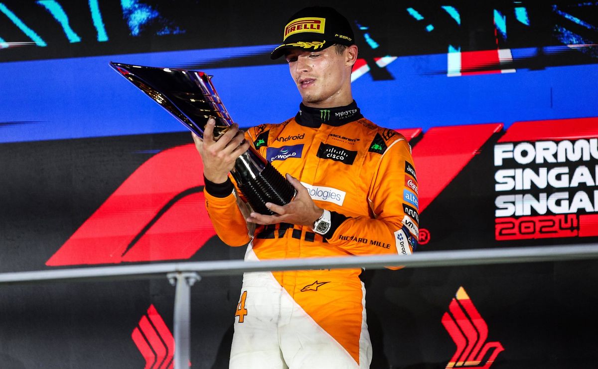 Lando Norris pode entrar em seleto clube de campeões da Fórmula 1