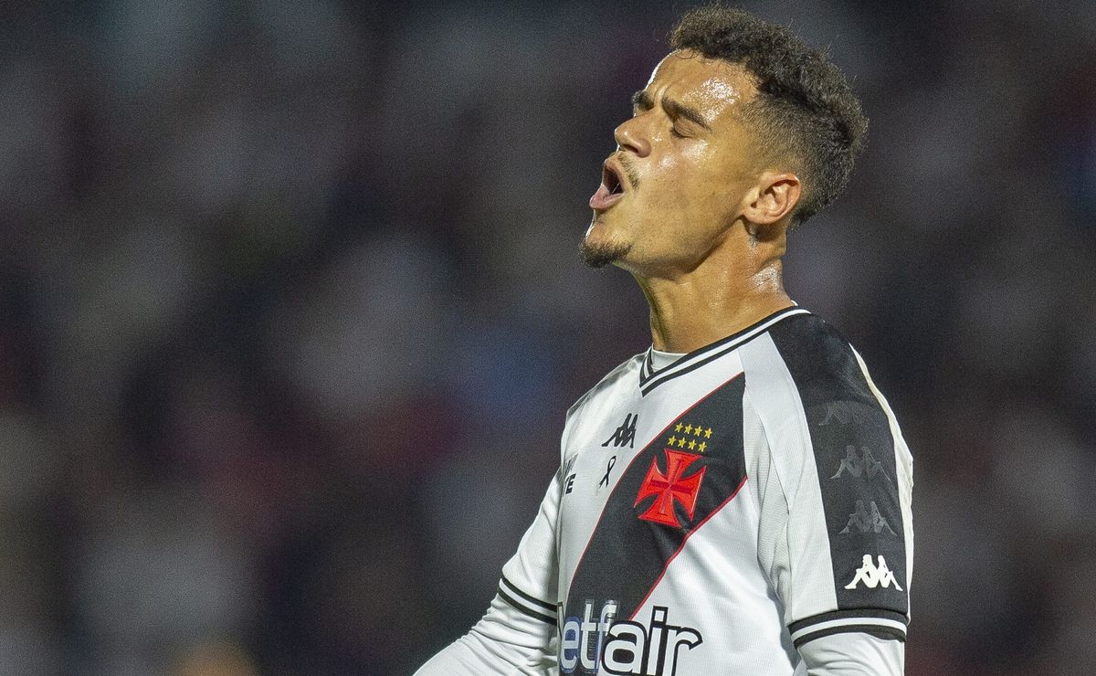 Coutinho decepciona o Vasco após 11 jogos e retrospecto do craque é muito ruim em 2024