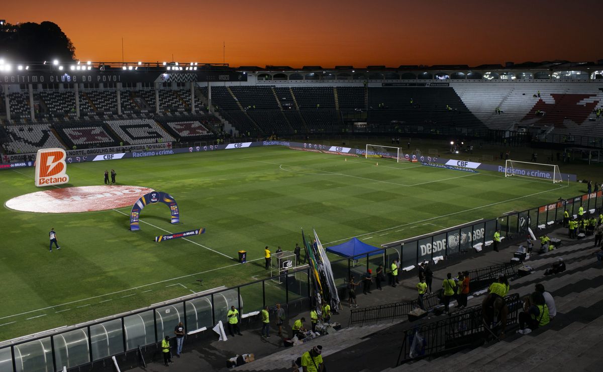 Vasco arrecadou mais de R$ 1.2 milhões de bilheteria em jogo contra o Atlético Mineiro