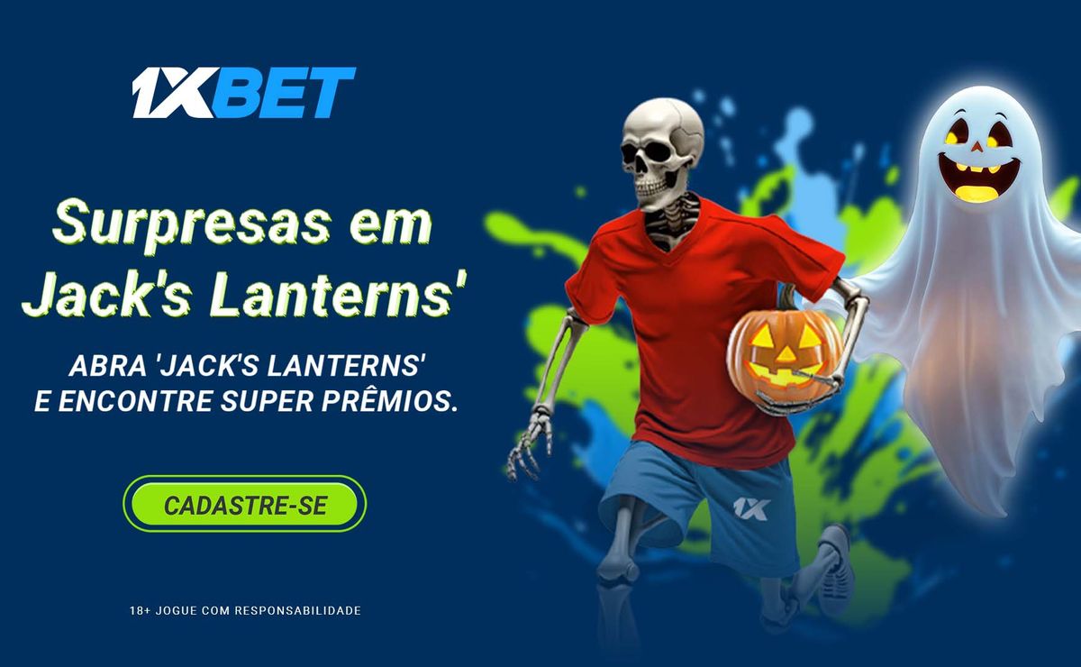 Promoção 1xBet: smartphones e muito mais no Halloween Haunt