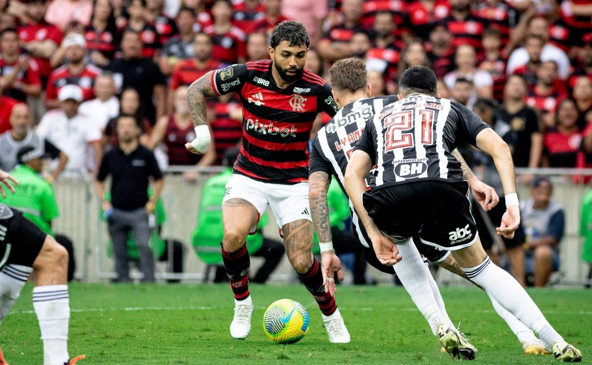 Atlético-MG x Flamengo AO VIVO – 0 x 0 – Primeiro Tempo – Final da Copa Betano do Brasil