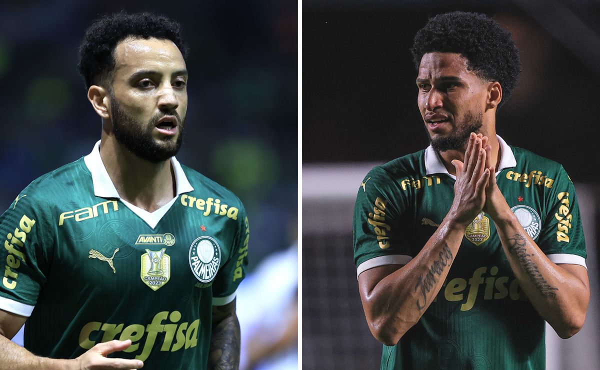 Preocupação com Felipe Anderson e Murilo preocupa Palmeiras para sequência.