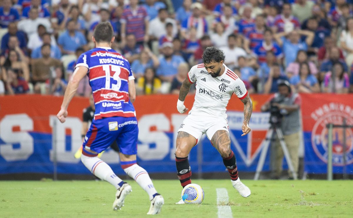 Fortaleza x Flamengo AO VIVO – 0 x 0 – Segundo Tempo – Brasileirão Betano