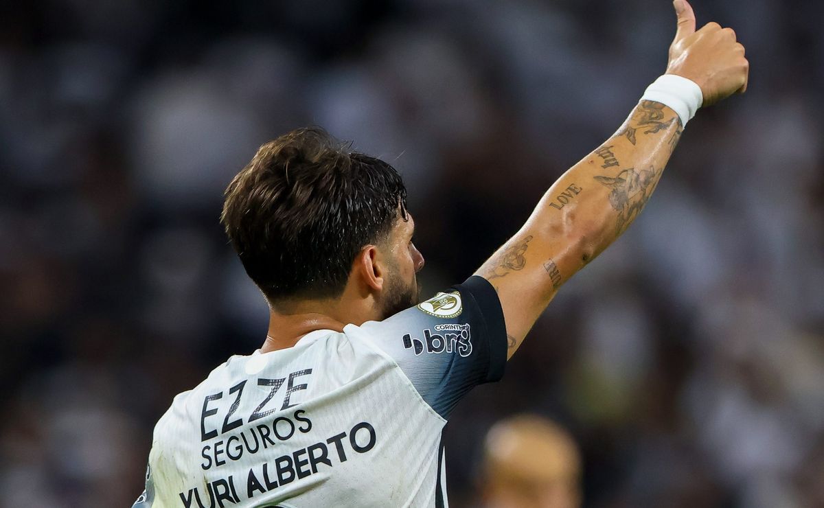 Yuri Alberto marca seu 30º gol no Corinthians com assistência decisiva de Adriel.