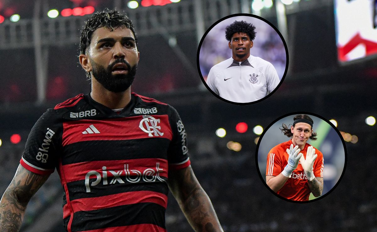 Gabigol lamenta saída de ídolo do Corinthians e elogia Hugo Souza como 