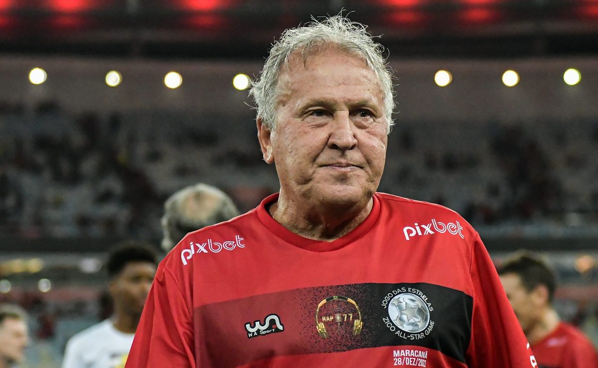 Zico confirma convite de Bap para voltar ao Flamengo no Mundial de Clubes