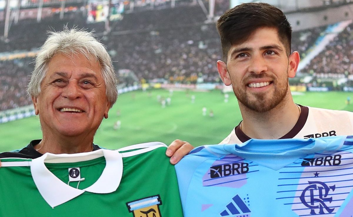 Rossi encontra ídolo argentino Ubaldo Fillol e realiza sonho no futebol