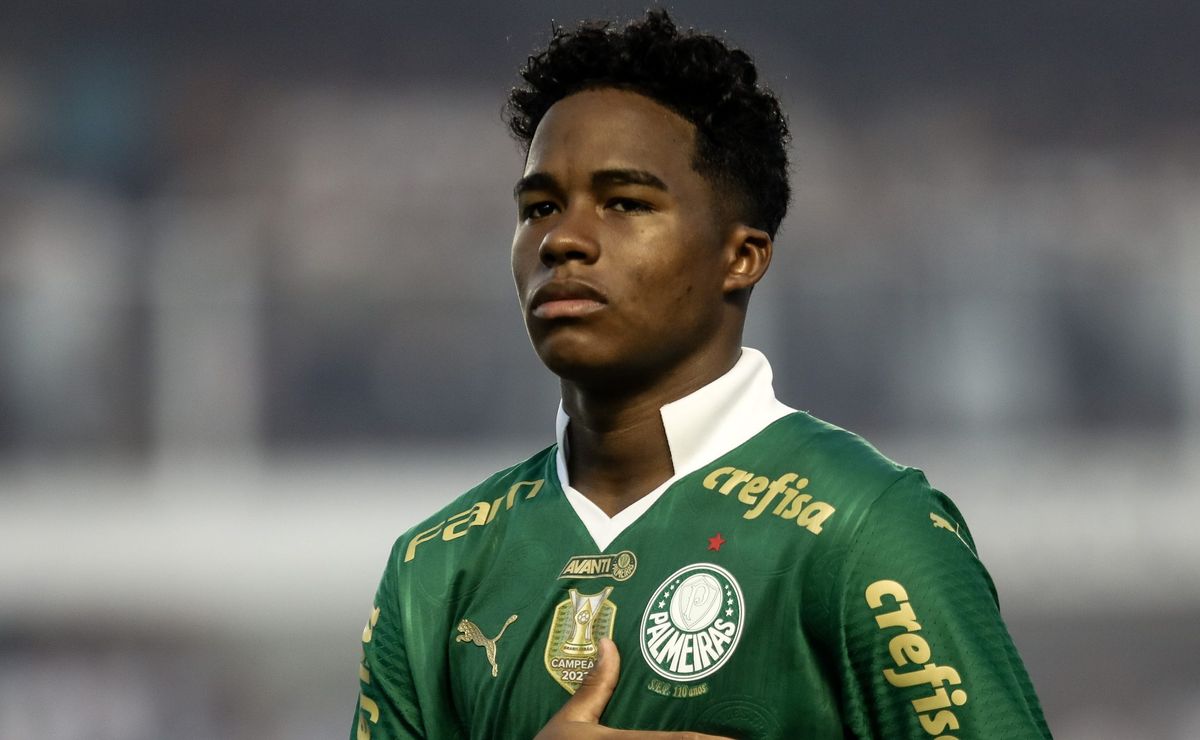 Mensagem de Endrick para Vitor Roque antes de sua estreia no Palmeiras