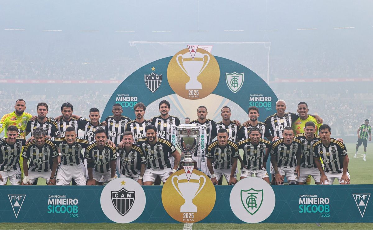 Atlético-MG perde para o América, mas levanta a taça do Mineiro pela 50ª vez