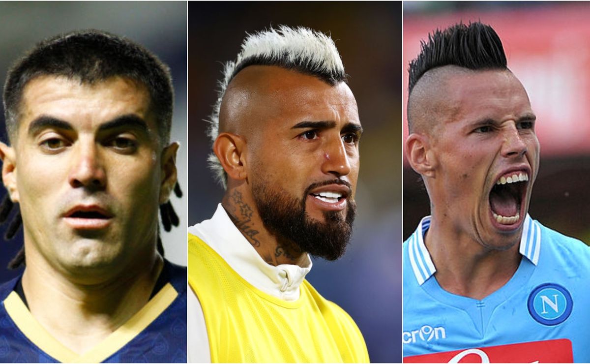 20 cortes de cabelo dos jogadores de futebol que surpreenderam