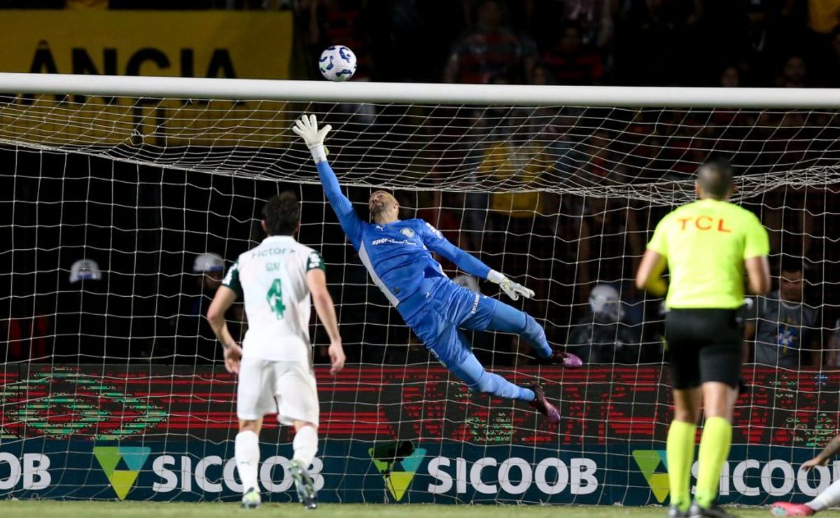 Weverton perde posição de titular no Palmeiras após jogo com Sport.