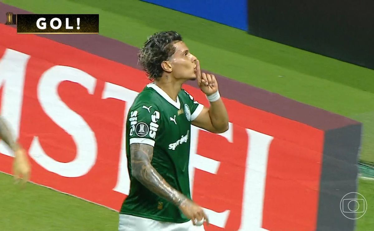 ALFINETOU A TORCIDA?! Richard Ríos marca gol decisivo e repreende torcida em jogo da Libertadores