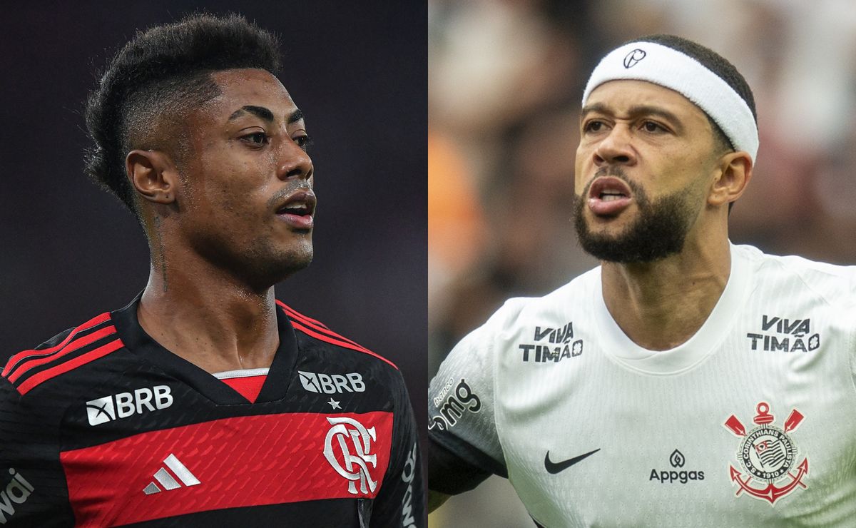 Flamengo x Corinthians: Inteligência Artificial prevê gols de Bruno Henrique e Memphis.