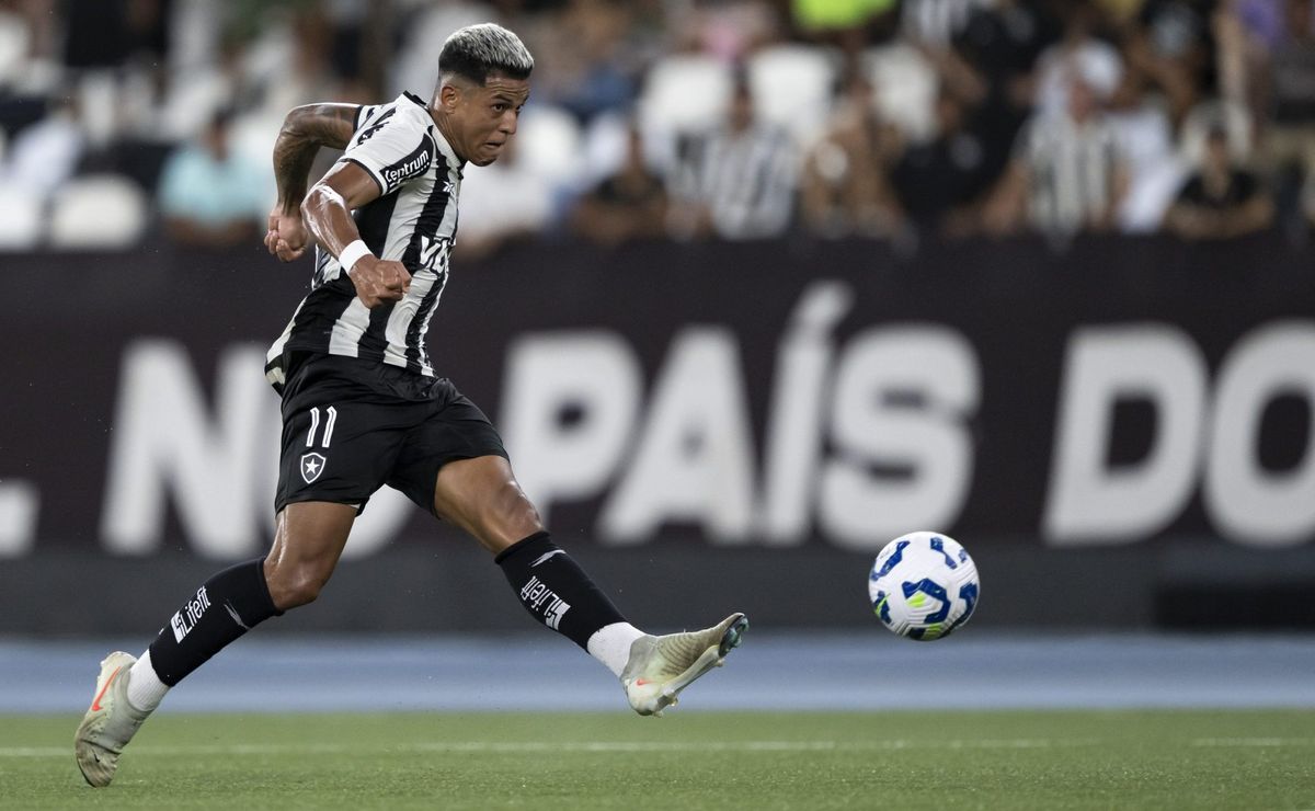 Renato Paiva define situação de Matheus Martins e atacante será desfalque do Botafogo contra o Bahia