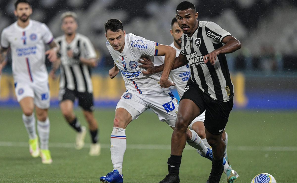 Bahia x Botafogo AO VIVO – 1 x 0 – Cauly marcou para o Tricolor – Segundo Tempo pelo Brasileirão Betano