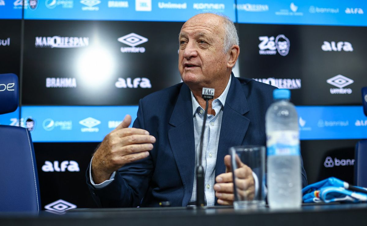 Chegada de Luiz Felipe Scolari como coordenador técnico do Grêmio é aprovada por Rivaldo